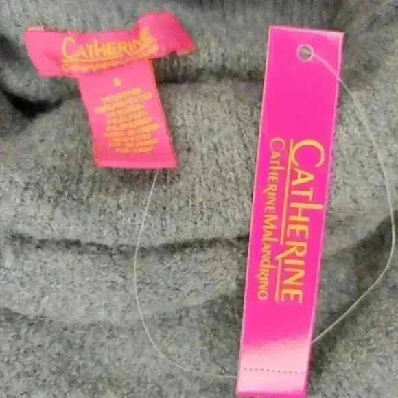 CATHERINE Malandrino Cozy Eyelash Knit Turtleneck - Picture 6 of 7